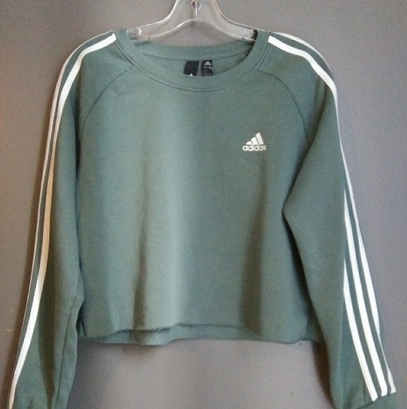 adidas Tops - Addidas Cropped Sweatshirt